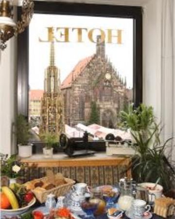 Tiptop Hotel Am Schoenen Brunnen Nuremberg Nhà hàng bức ảnh