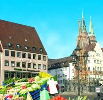 Tiptop Hotel Am Schoenen Brunnen Nuremberg Ngoại thất bức ảnh
